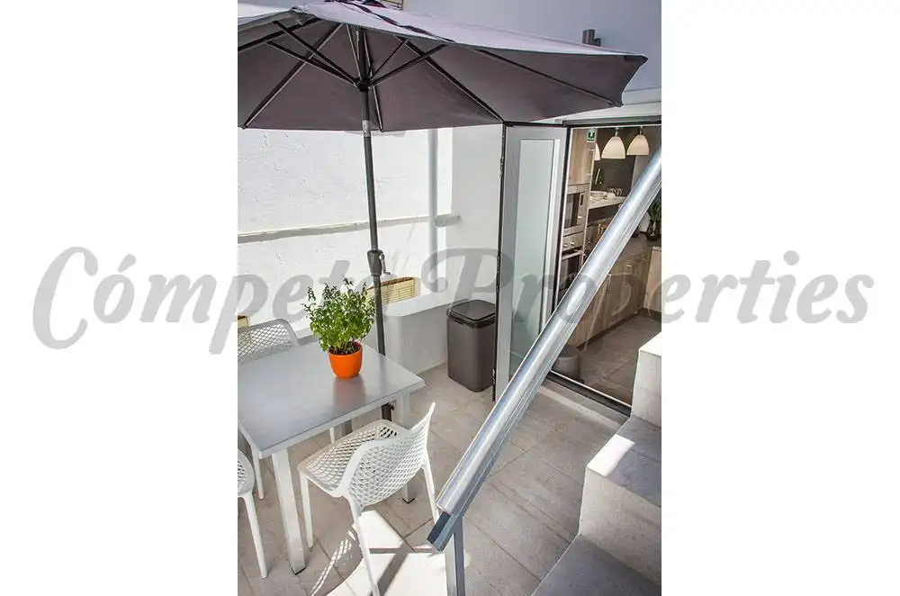 Terraza de Casa o chalet en venta en Cómpeta con Aire acondicionado, Terraza y Amueblado
