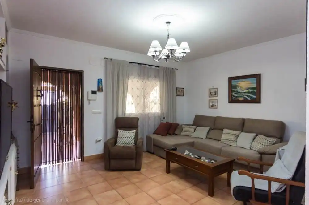 Sala d'estar de Casa o xalet en venda en El Puerto de Santa María amb Aire condicionat