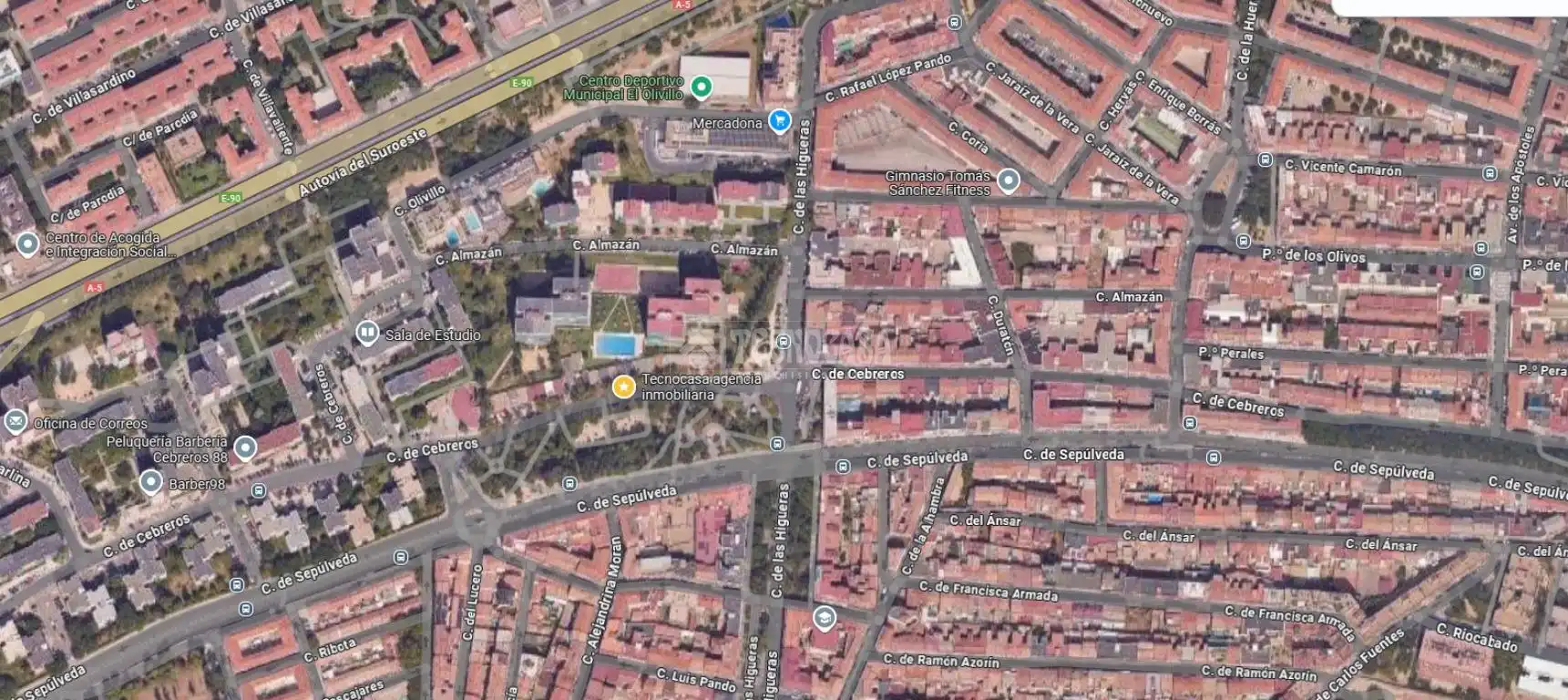Vista exterior de Piso en venta en Madrid