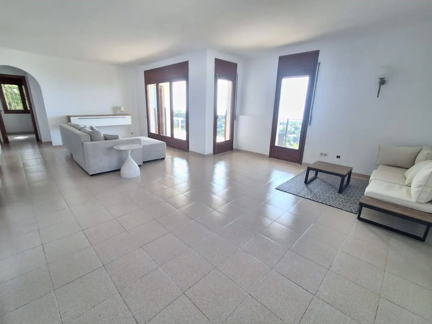 Sala d'estar de Casa o xalet de lloguer en Lloret de Mar amb Calefacció, Jardí privat i Piscina