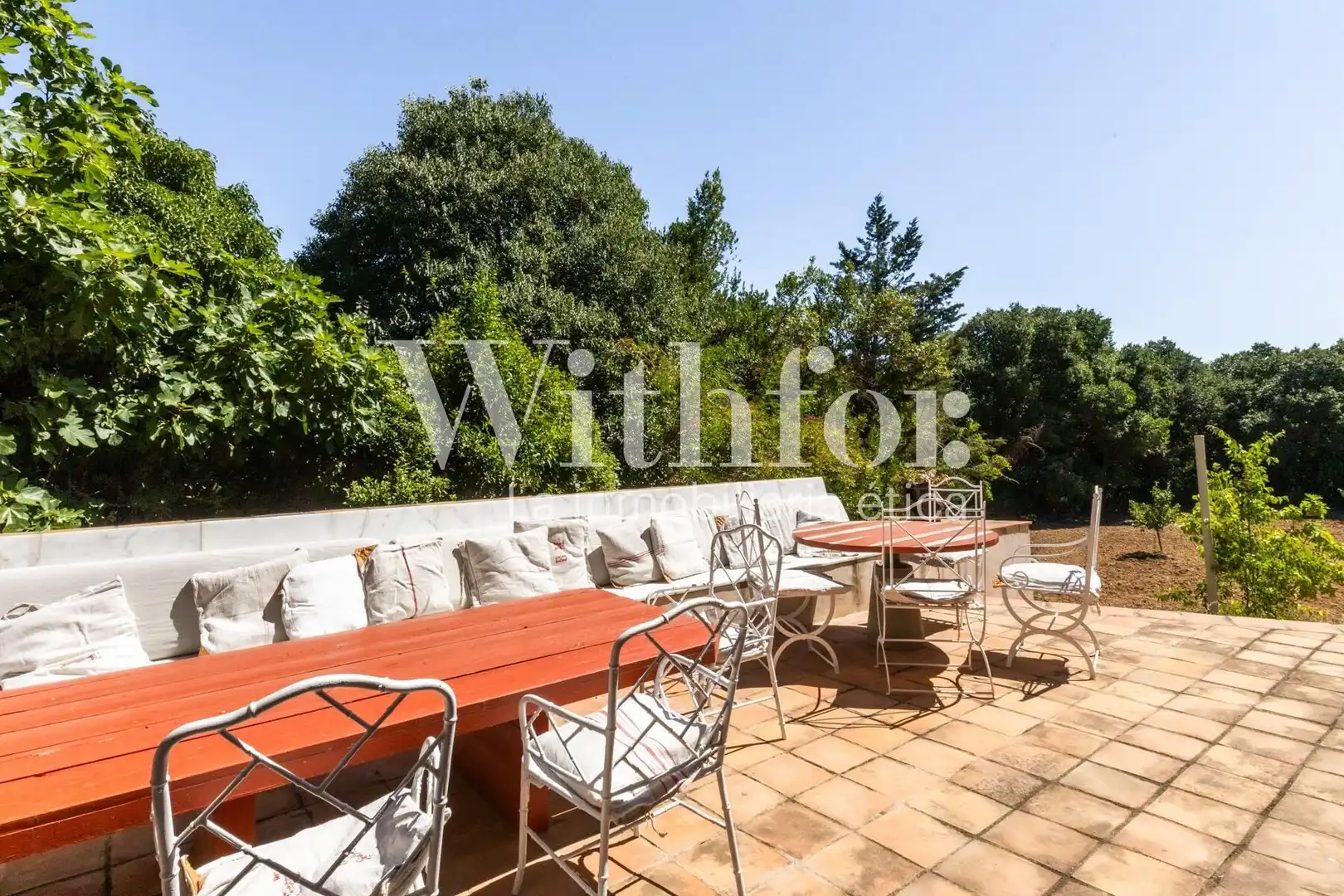 Terraza de Casa o chalet en venta en La Pera con Calefacción, Jardín privado y Terraza
