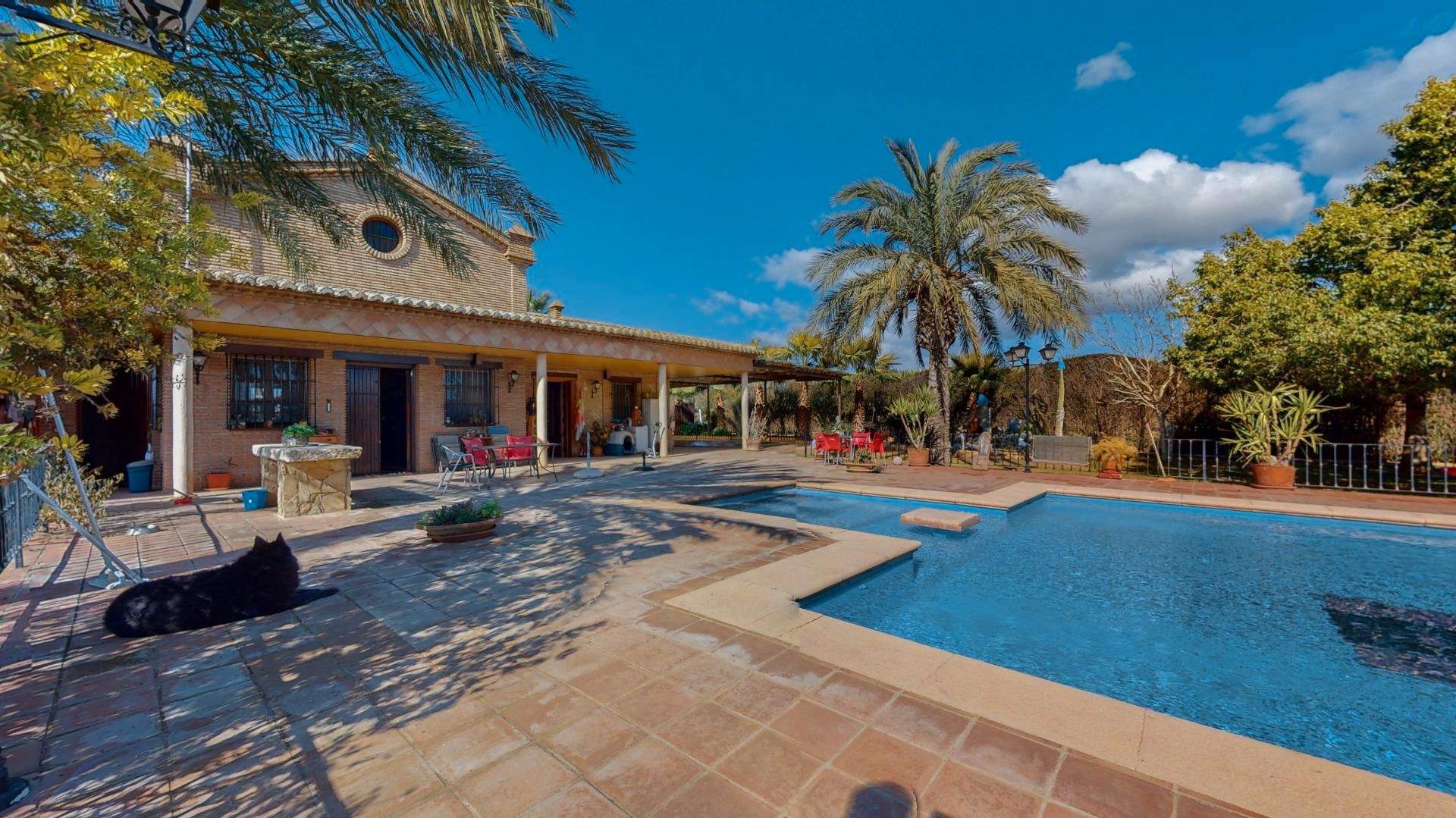 Swimming pool of Country house for sale in Antequera  with Private garden, Terrace and Storage room