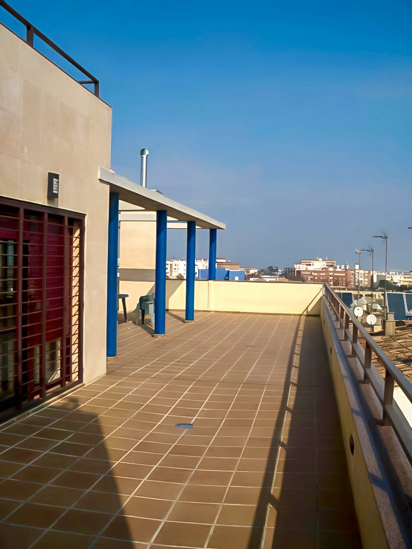 Terrace of Attic to rent in Mairena del Aljarafe  with Air Conditioner, Parquet flooring and Terrace