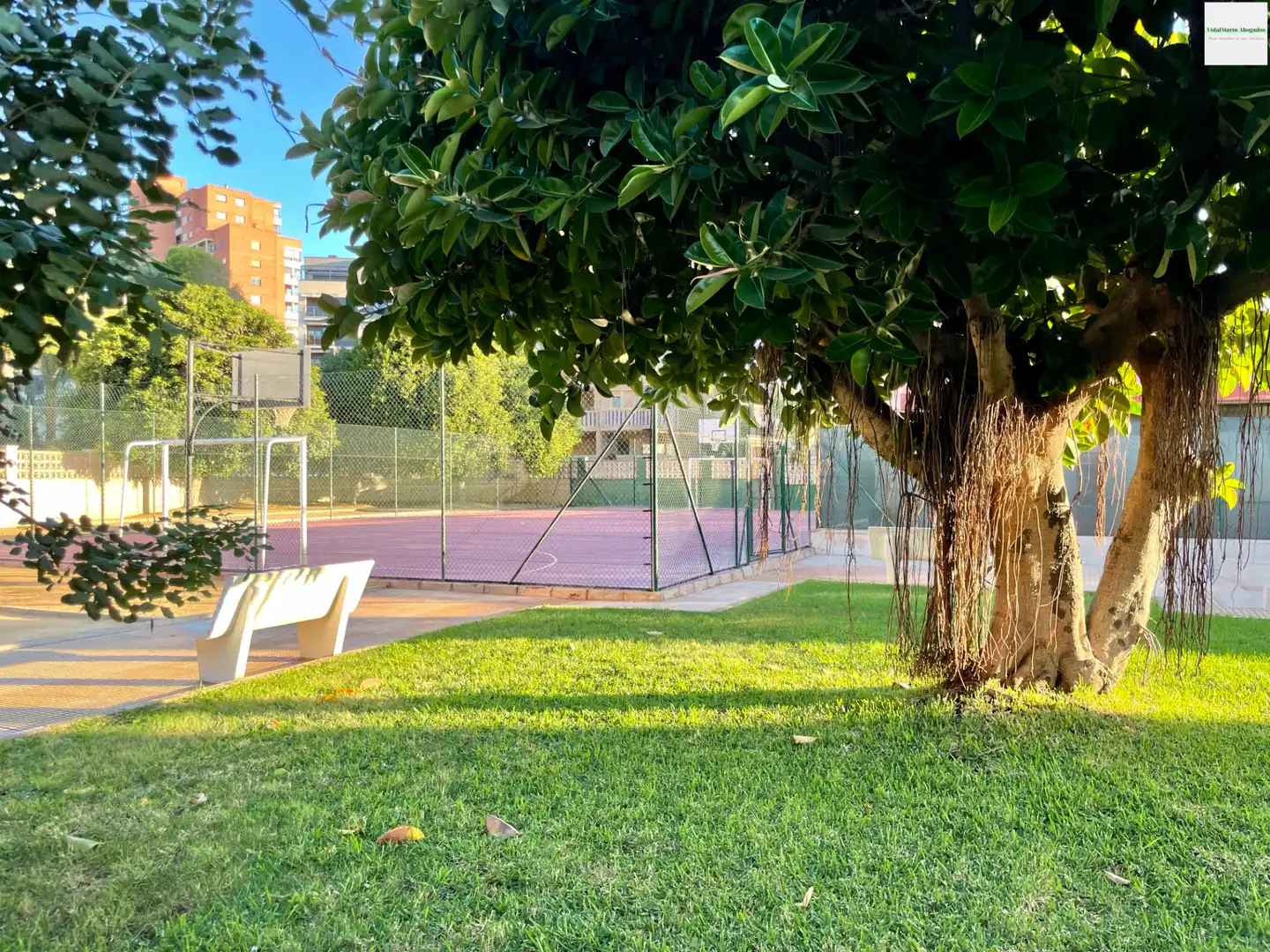 Jardí de Pis de lloguer en El Campello amb Terrassa, Moblat i Piscina comunitària