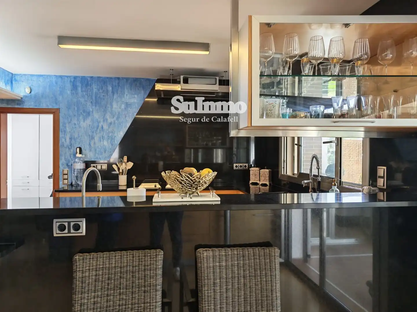 Cocina de Casa o chalet en venta en Calafell con Aire acondicionado, Calefacción y Jardín privado