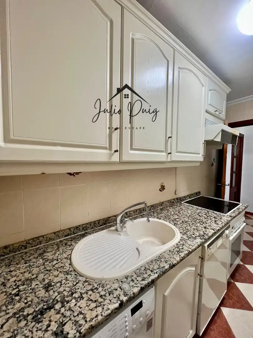 Kitchen of Flat for sale in Coria del Río  with Air Conditioner and Furnished