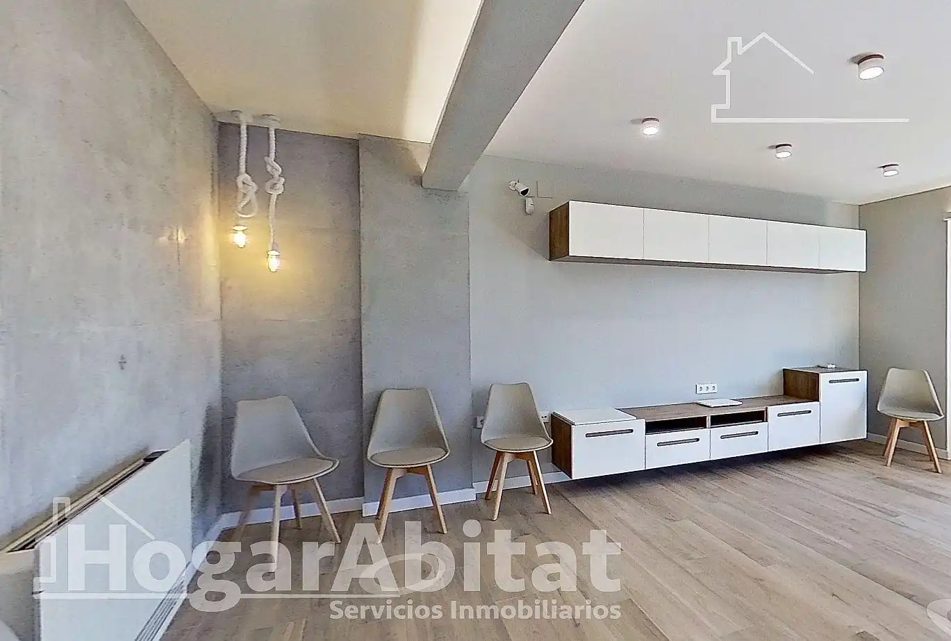 Sala de estar de Casa o chalet en venta en Benimuslem con Aire acondicionado, Calefacción y Terraza