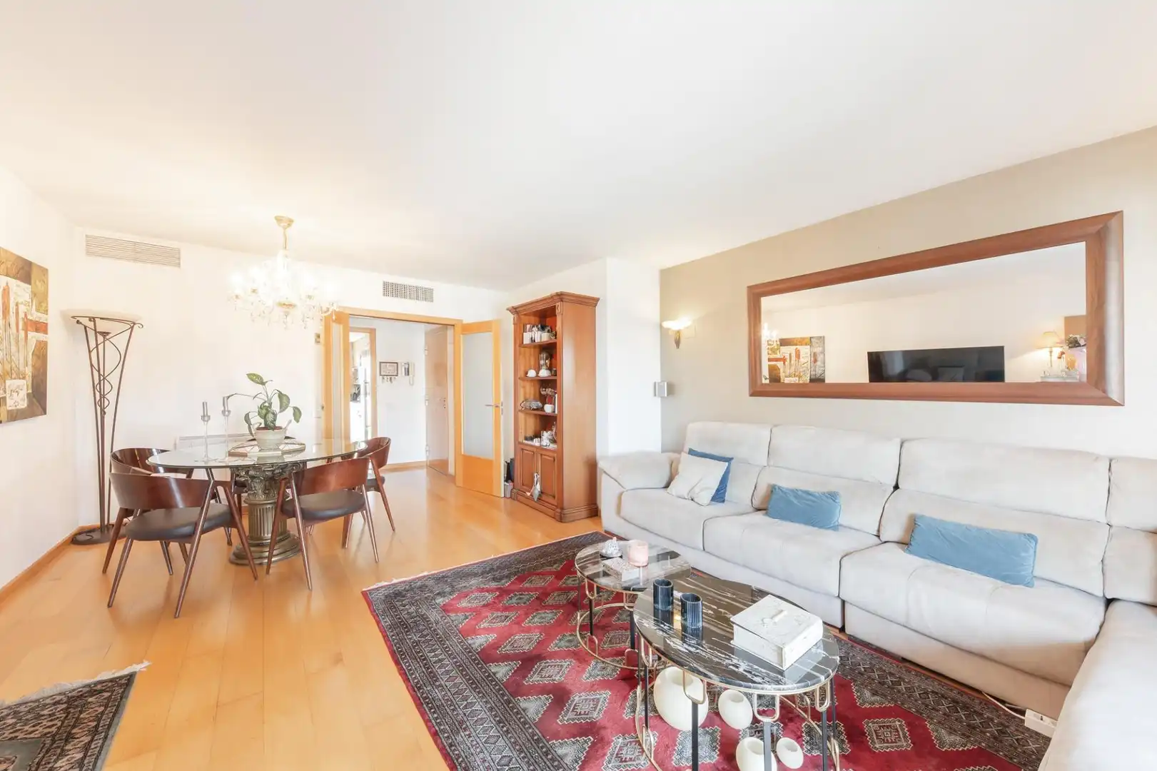 Sala de estar de Piso en venta en  Palma de Mallorca con Calefacción, Parquet y Trastero