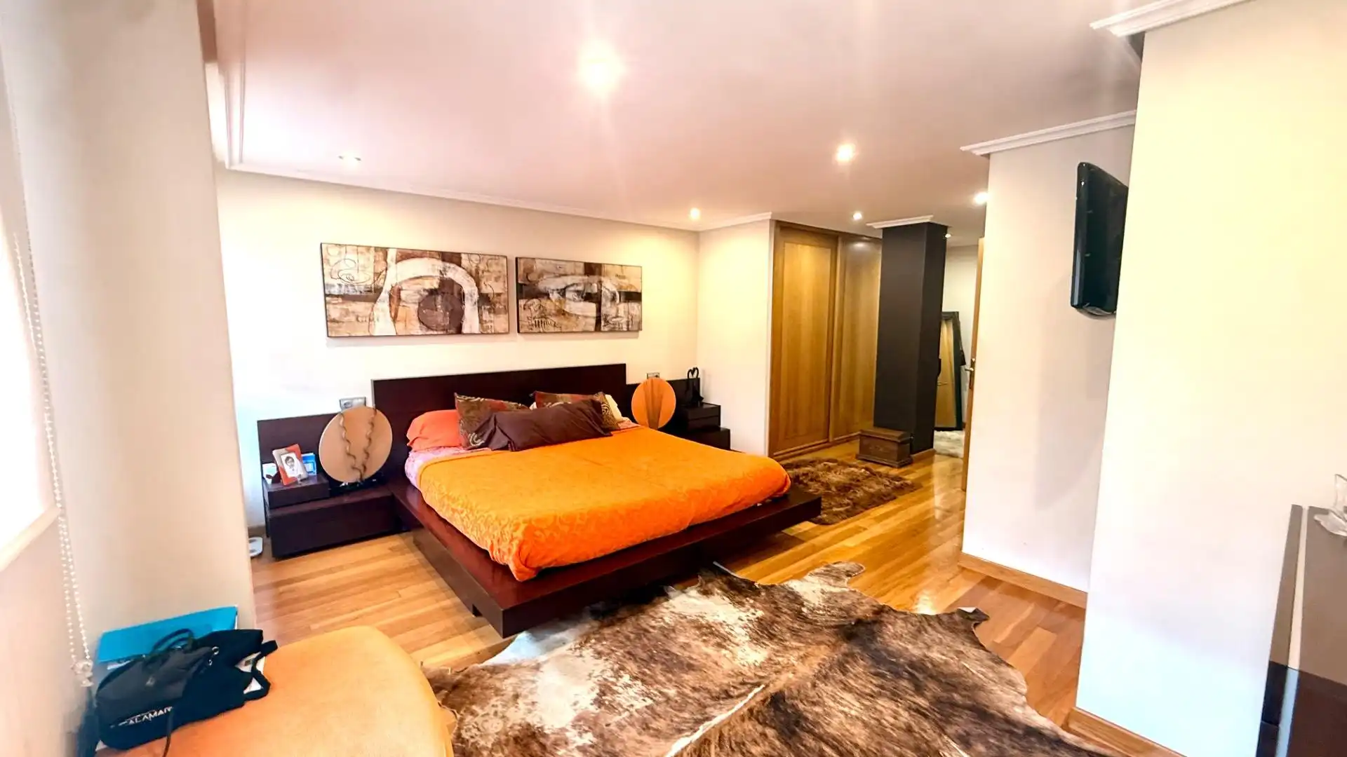 Bedroom of Duplexes for sale in Ourense Capital   with Heating, Storage room and Furnished