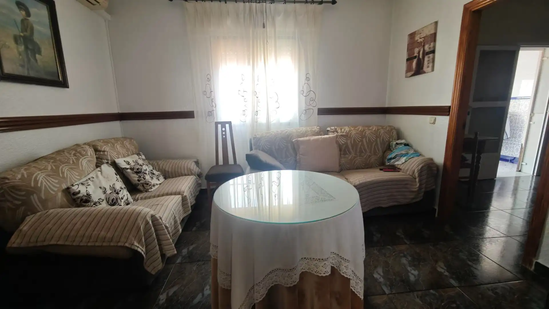 Sala de estar de Casa o chalet en venta en Roquetas de Mar con Trastero, Amueblado y Balcón