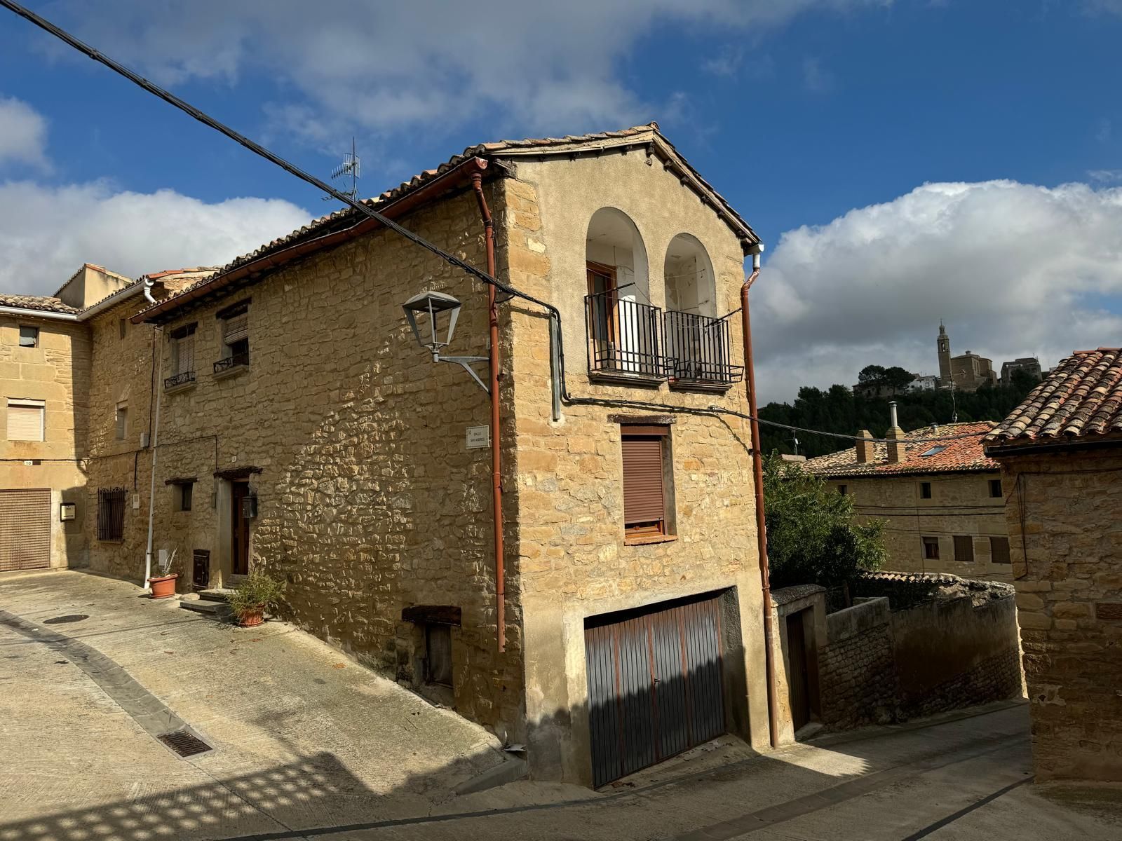 Exterior view of House or chalet for sale in Torres del Río  with Heating, Private garden and Terrace