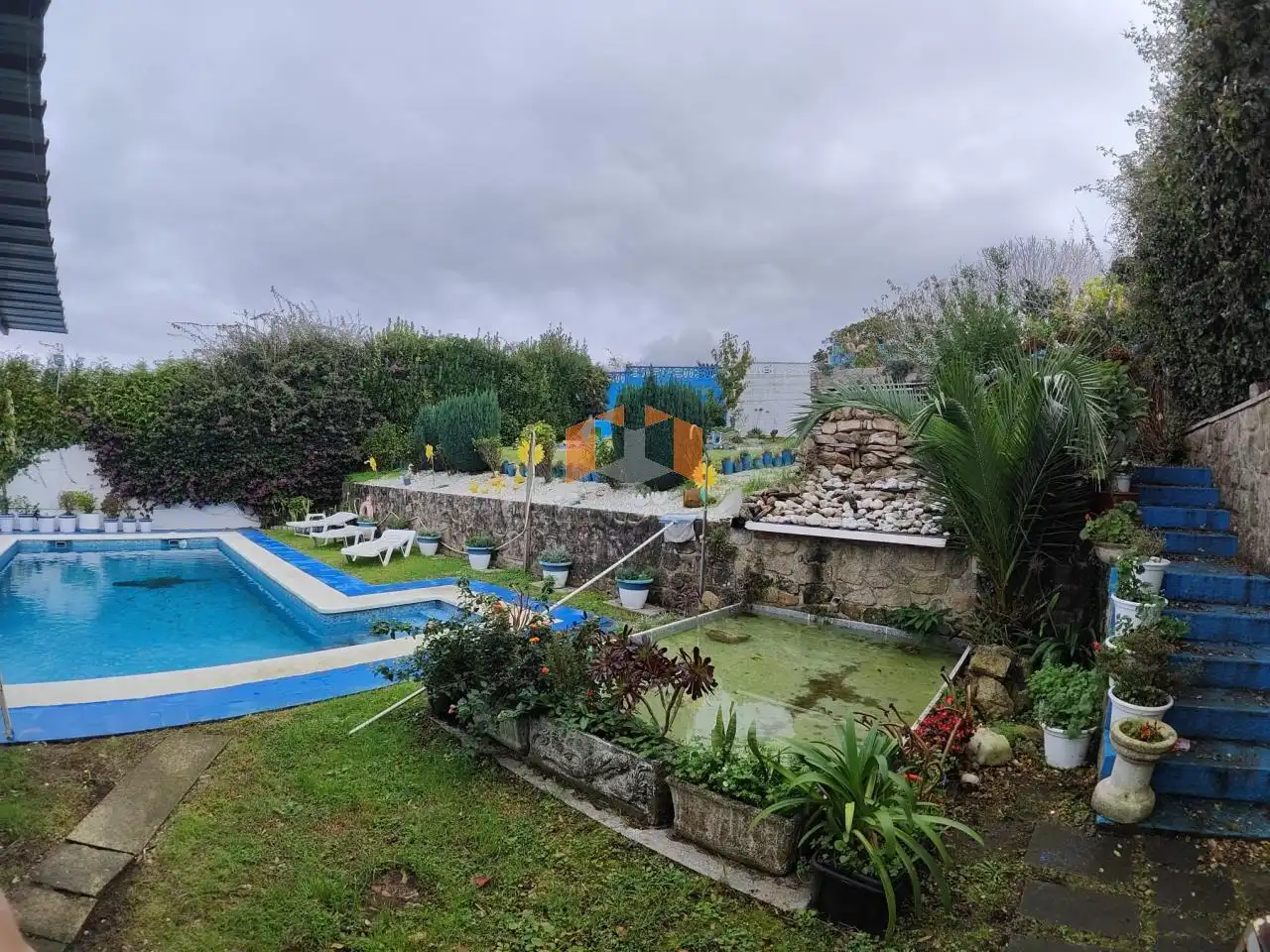 Jardín de Casa o chalet en venta en Nigrán con Calefacción, Jardín privado y Parquet