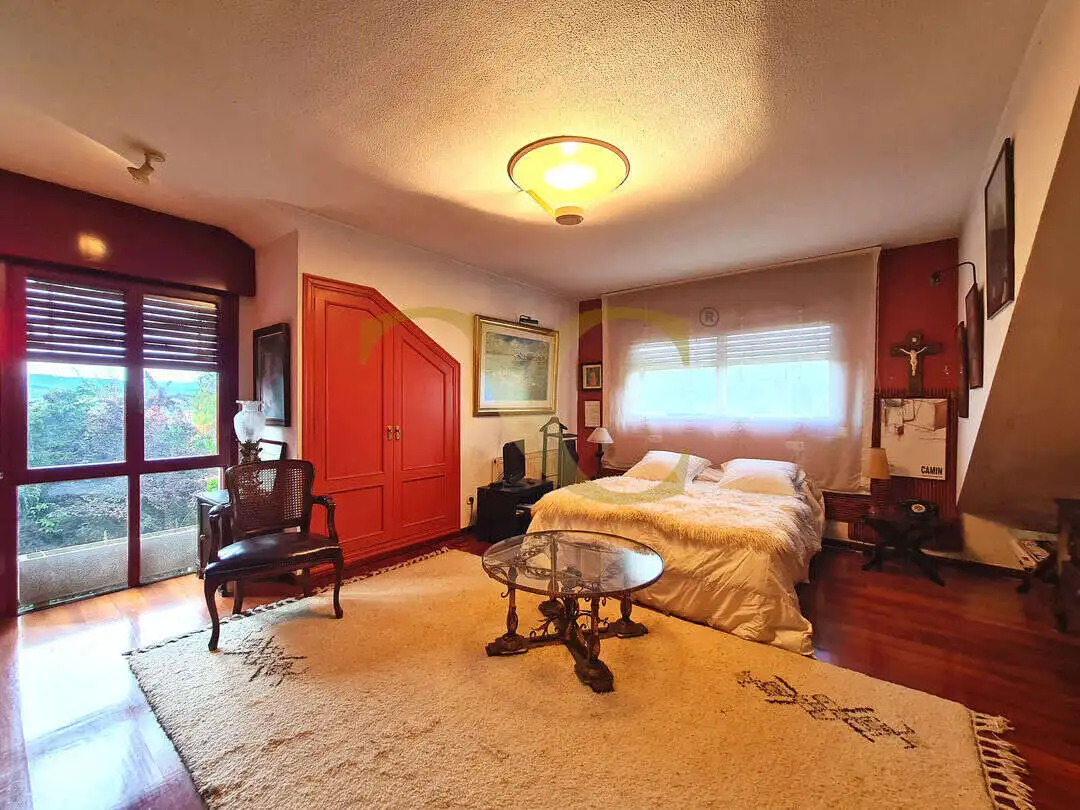 Bedroom of Houses for sale in Gijón   with Heating, Private garden and Terrace