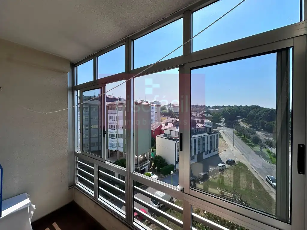 Balcony of Flat for sale in Lugo