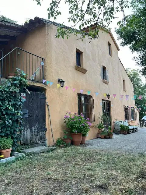 Vista exterior de Finca rústica en venta en Vallgorguina con Calefacción, Jardín privado y Horno