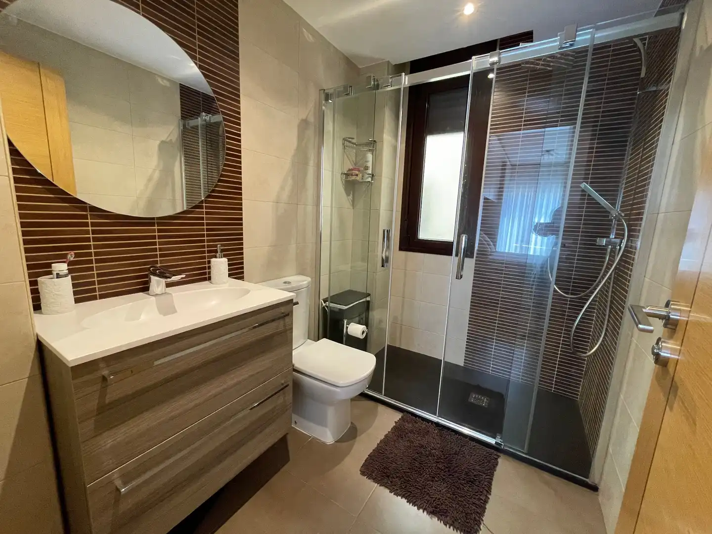 Badezimmer von Wohnung zum Verkauf in Peñaranda de Bracamonte mit Heizung, Privatgarten und Parkett