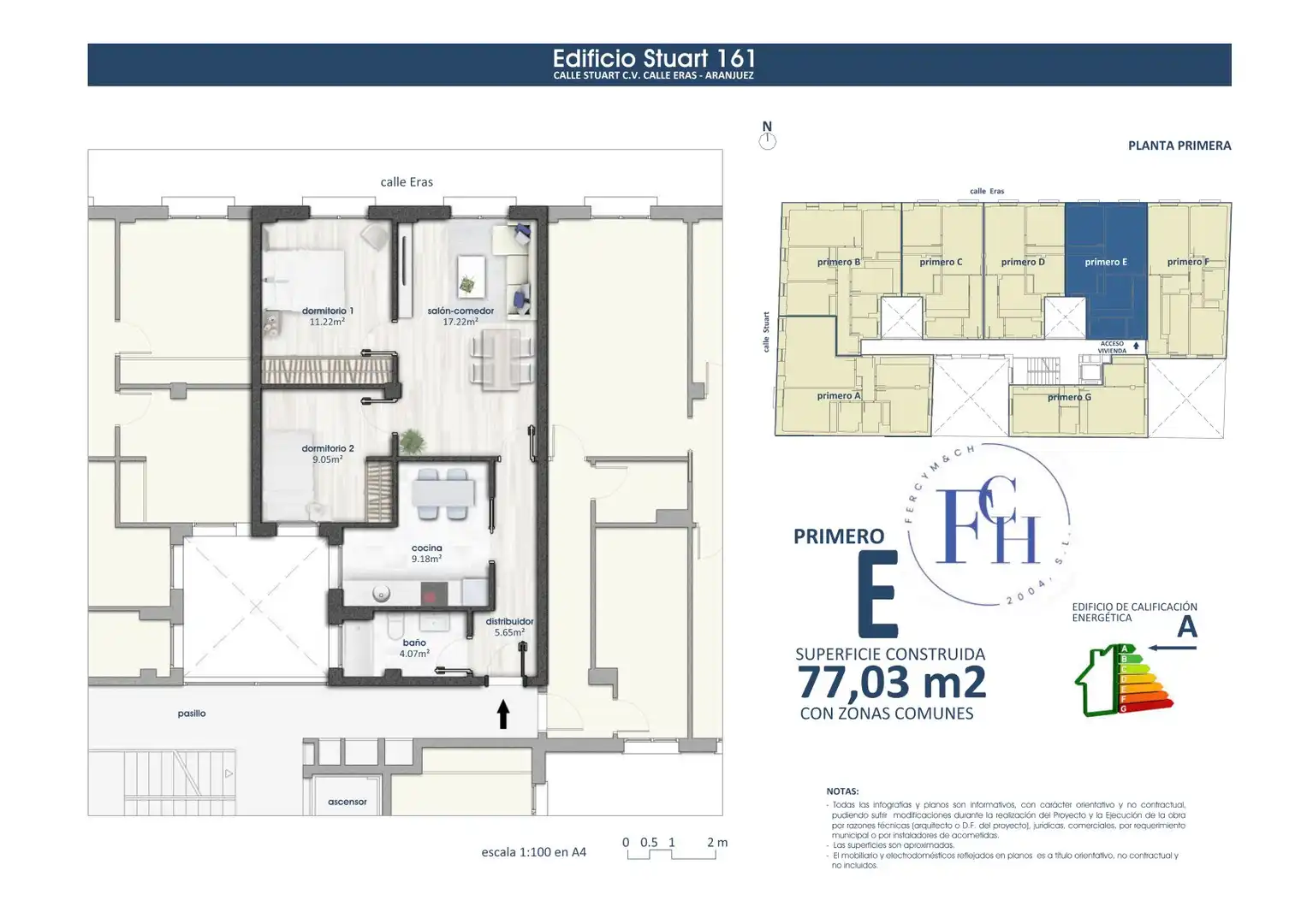 Appartamento con ascensore in vendita a Calle de Stuart 161, imagen 4