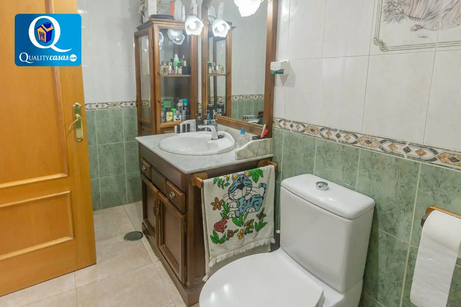 Baño de Dúplex en venta en Jijona / Xixona con Aire acondicionado, Calefacción y Terraza