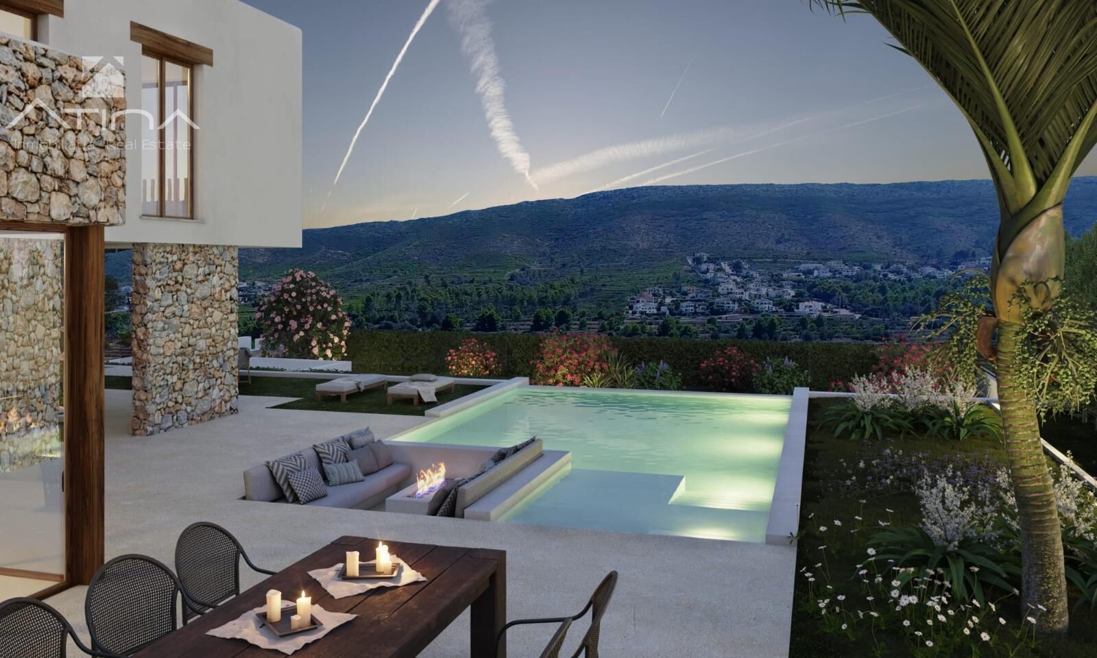 Terraza de Casa o chalet en venta en Jávea / Xàbia con Aire acondicionado, Calefacción y Jardín privado