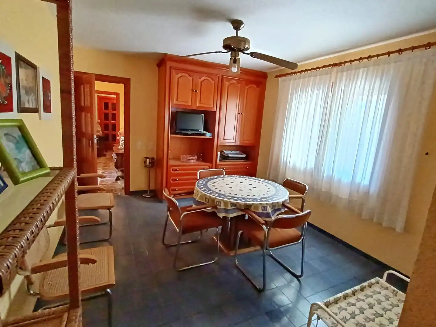 Sala d'estar de Casa o xalet en venda en Vinaròs amb Jardí privat, Terrassa i Traster