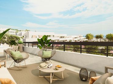 Penthouse mit Pool zum Verkauf in Playa Bahía Dorada