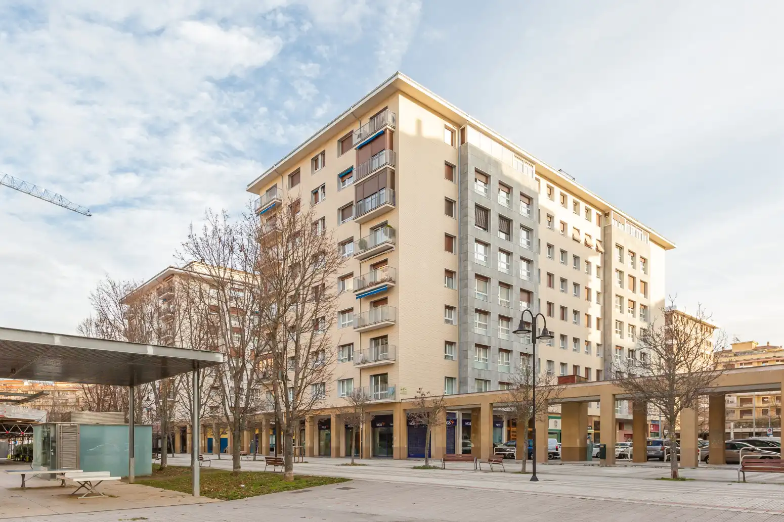 Exterior view of Attic for sale in  Pamplona / Iruña  with Heating and Terrace