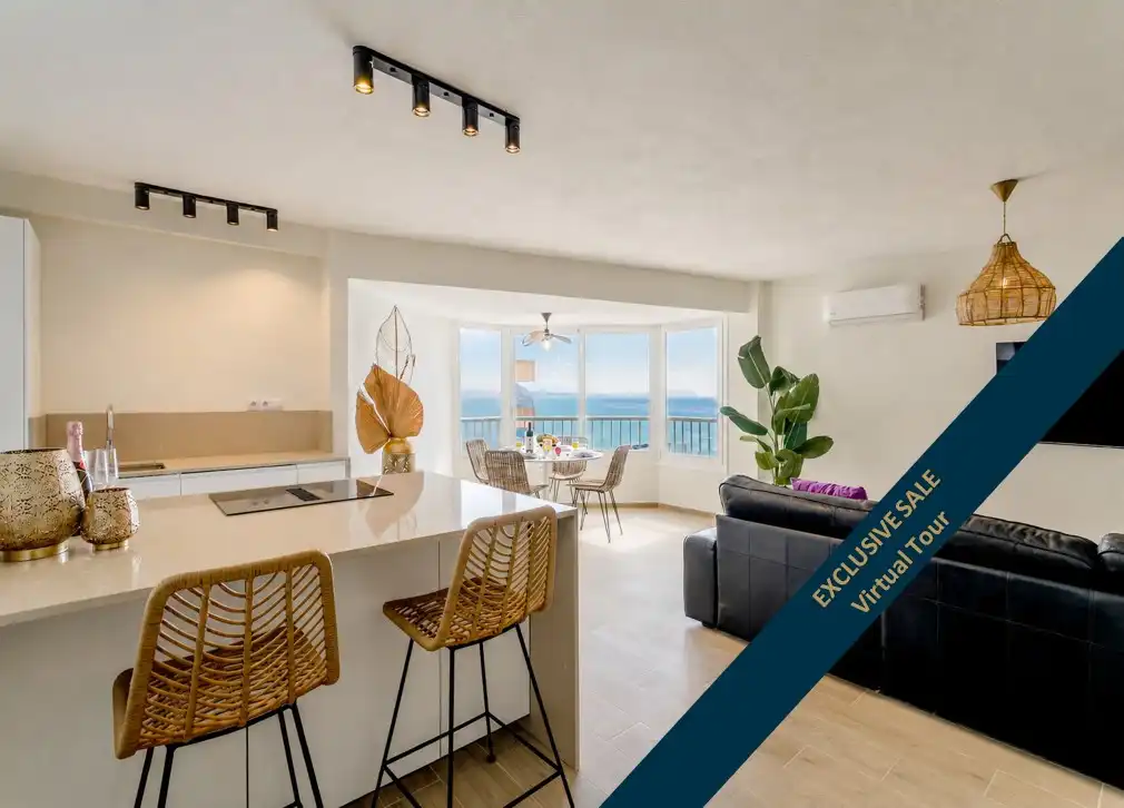 Living room of Attic for sale in El Campello  with Air Conditioner, Storage room and Furnished