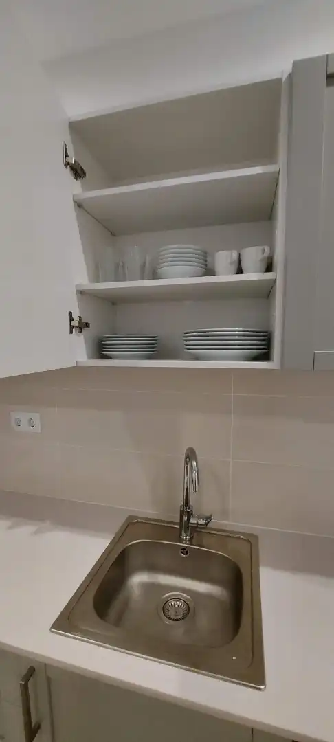 Cocina de Planta baja de alquiler en Barcelona con Aire acondicionado, Calefacción y Amueblado