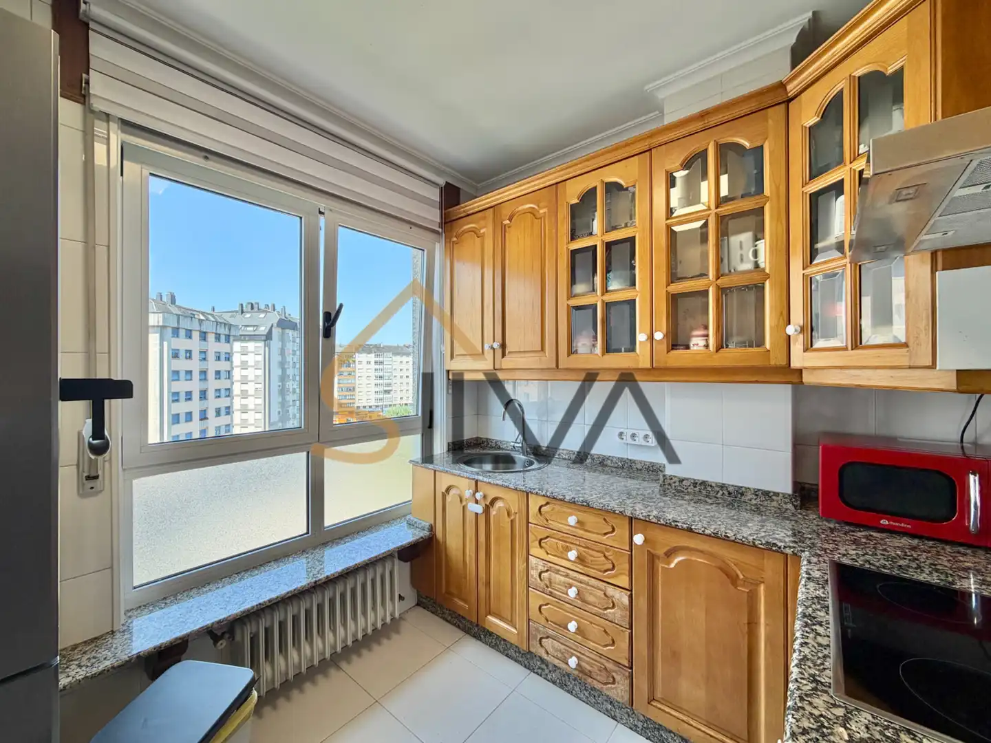 Kitchen of Flat for sale in Lugo  with Heating, Parquet flooring and Storage room