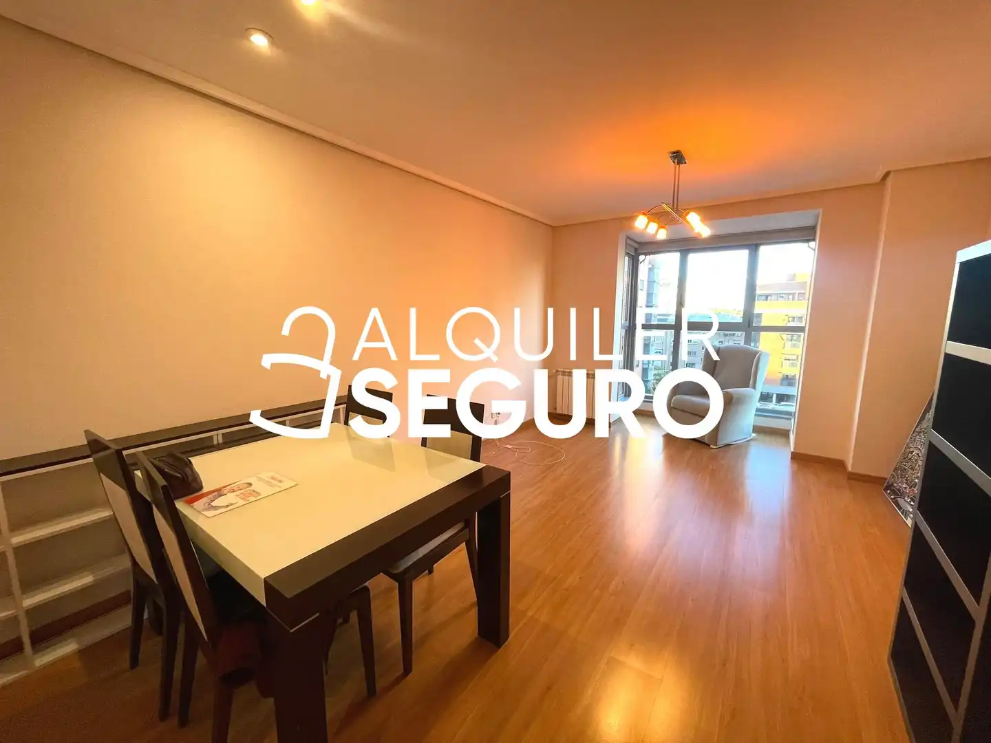 Living room of Flat for rent in Ciudad Lineal
