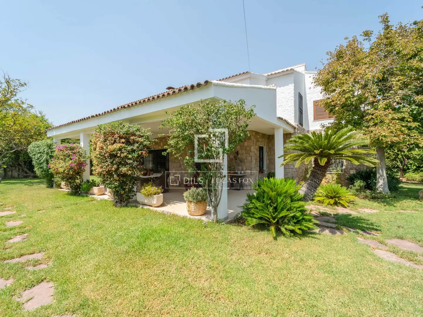 Jardín de Casa o chalet en venta en Godella con Aire acondicionado, Jardín privado y Terraza