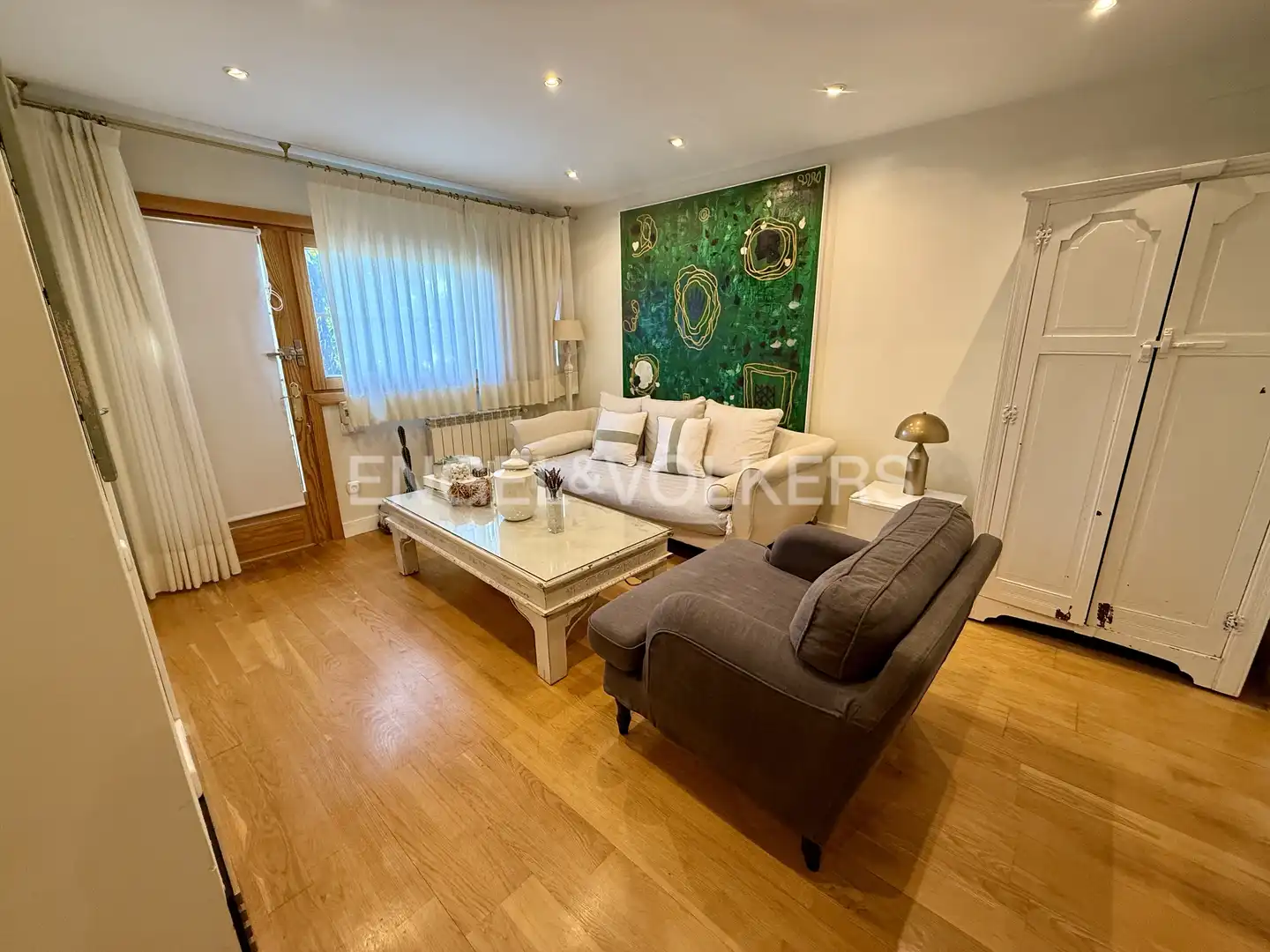 Sala de estar de Casa o chalet de alquiler en Algete con Aire acondicionado, Calefacción y Jardín privado