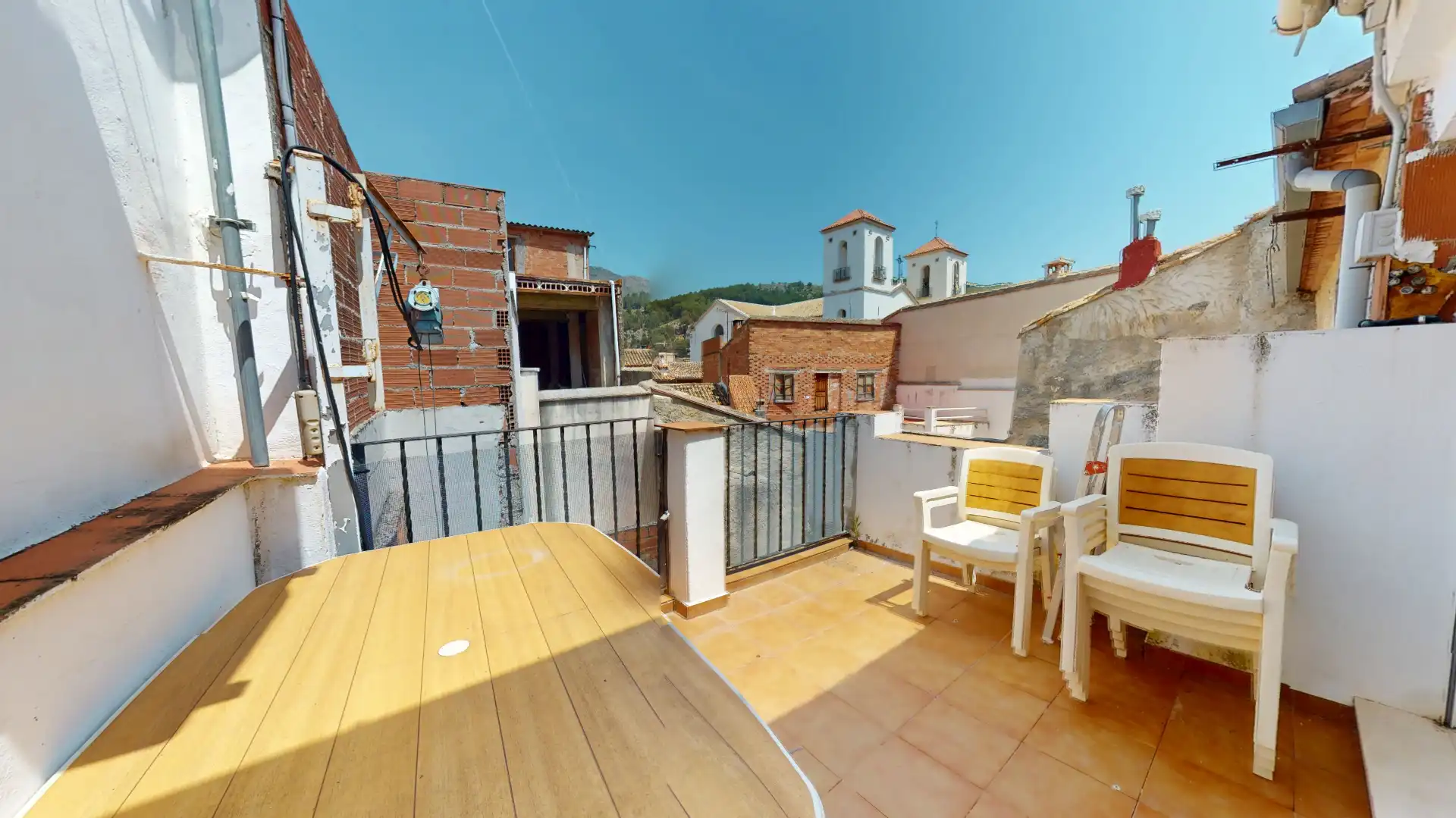 Terraza de Casa adosada en venta en L'Orxa / Lorcha con Aire acondicionado, Terraza y Trastero