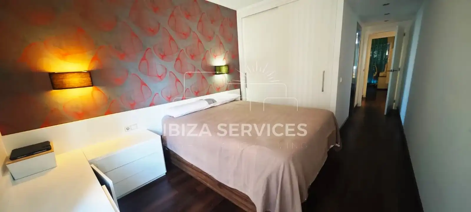 Bedroom of Flat for sale in Eivissa  with Air Conditioner