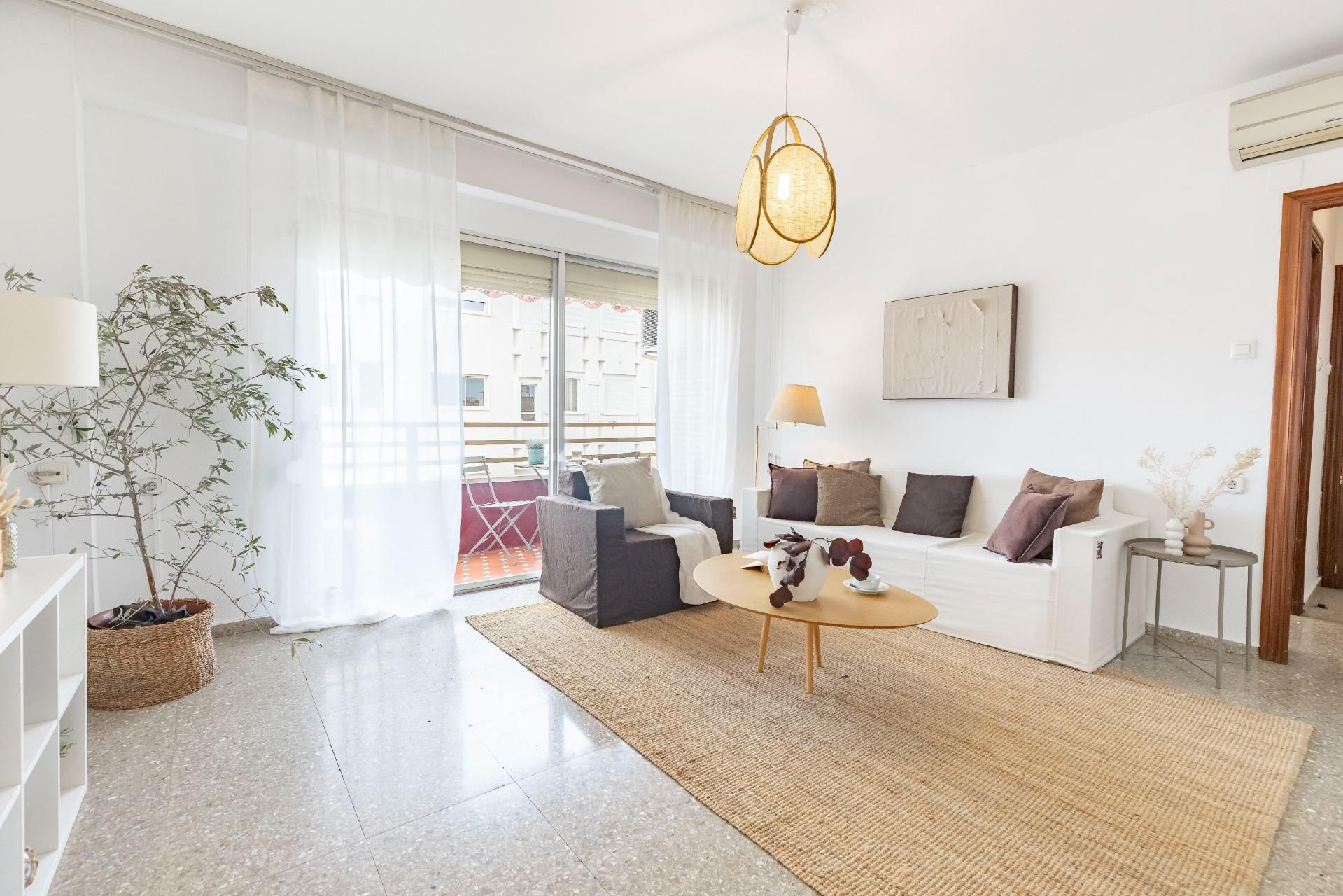 Living room of Flat for sale in Moncada  with Terrace, Storage room and Balcony