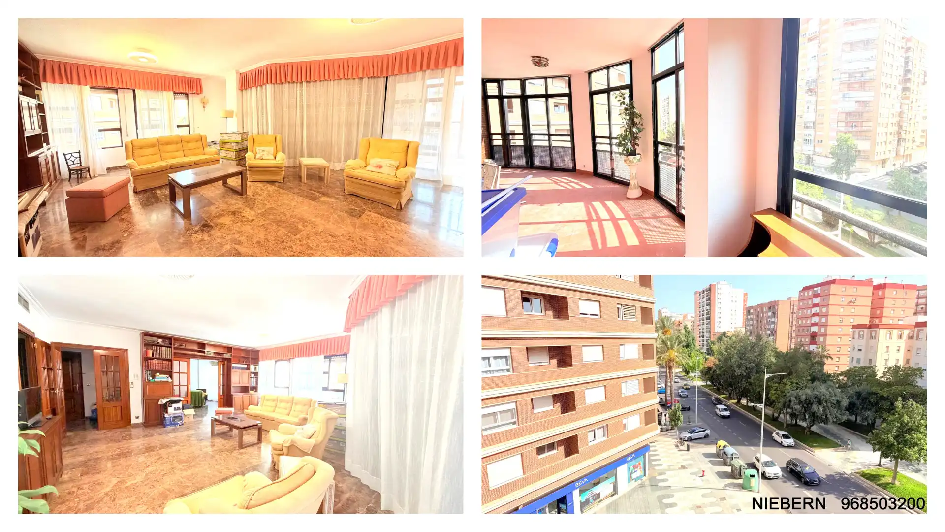 Exterior view of Flat for rent in Cartagena  with Furnished and Balcony