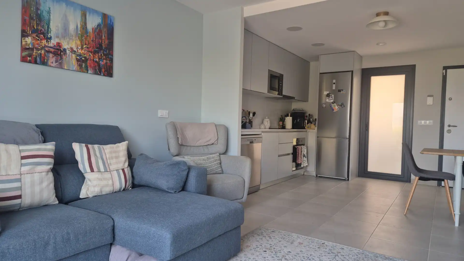 Sala de estar de Casa o chalet en venta en Busot con Aire acondicionado, Calefacción y Jardín privado