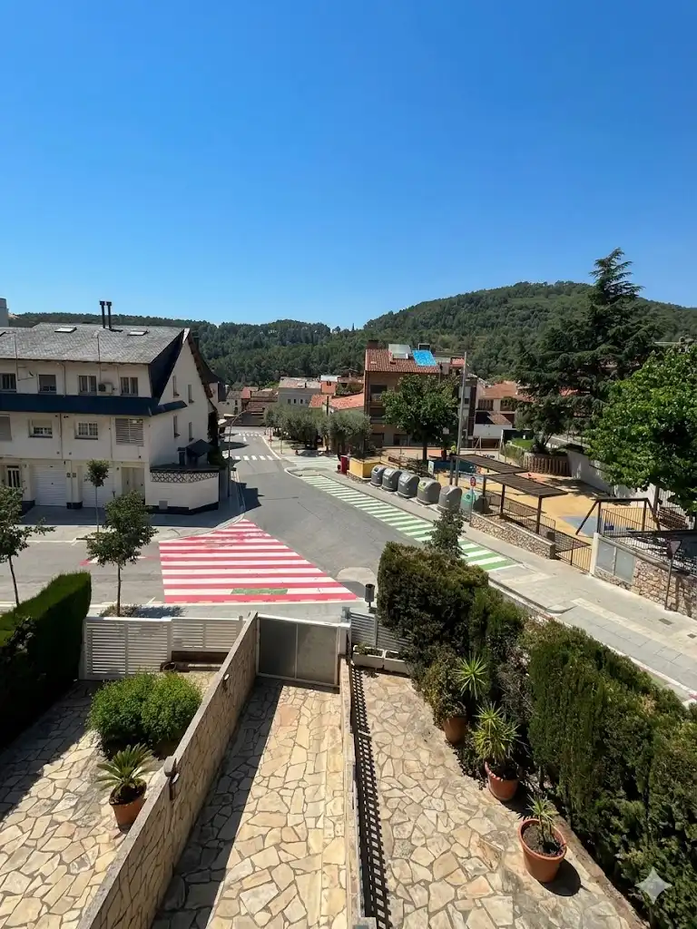 Vista exterior de Casa adosada en venta en La Palma de Cervelló con Aire acondicionado, Calefacción y Terraza