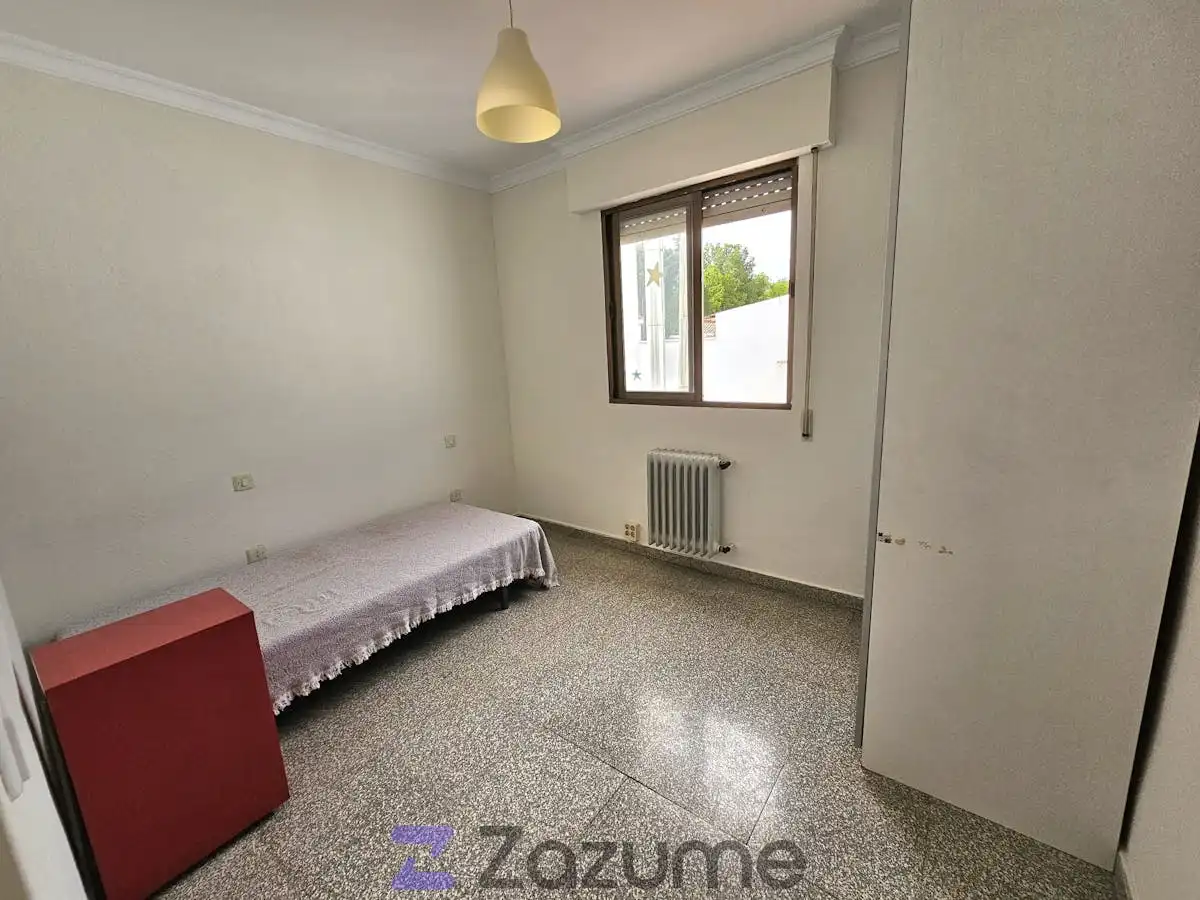 Schlafzimmer von Haus oder Chalet zur Miete in Tomelloso mit Klimaanlage, Heizung und Privatgarten