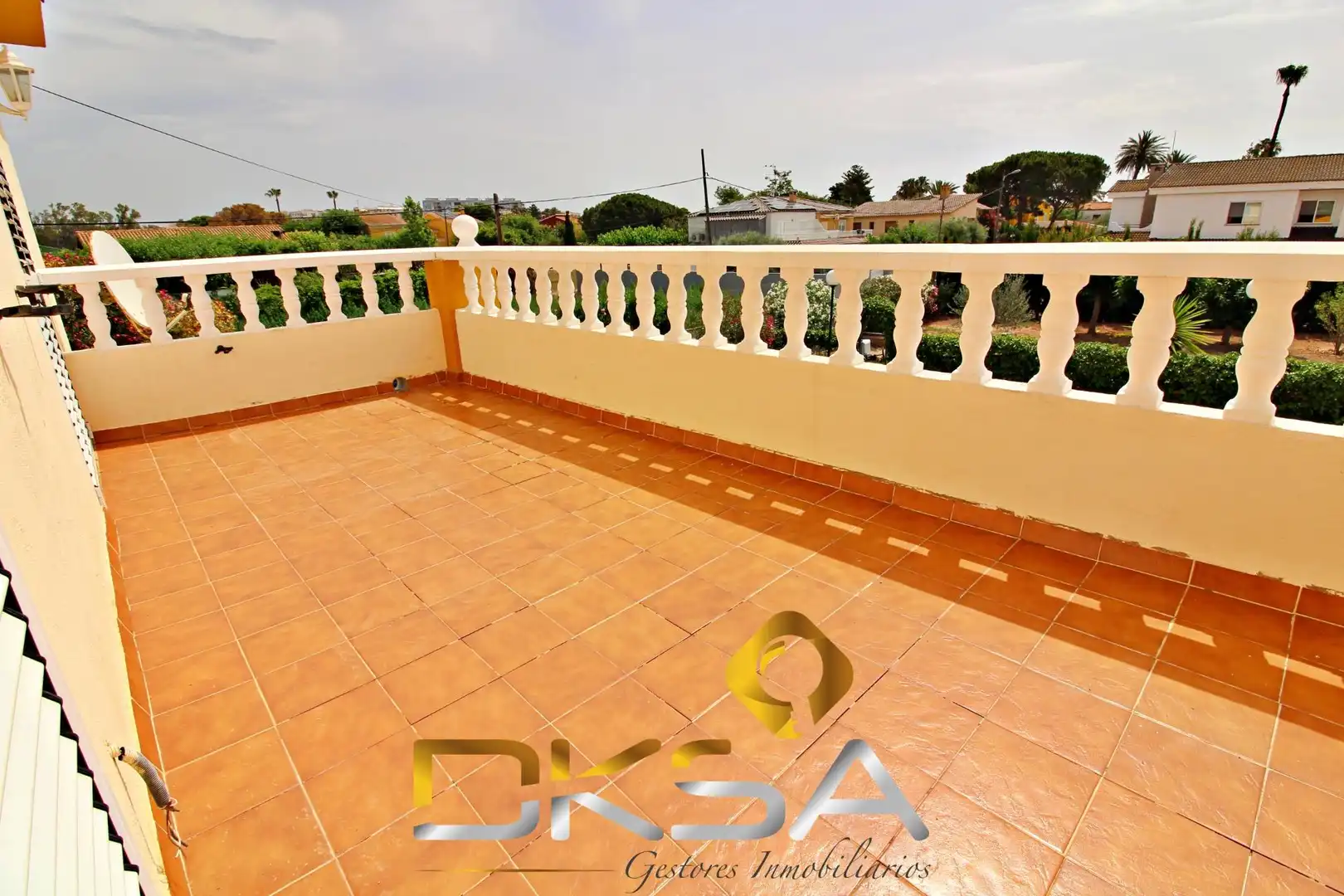 Terrace of Houses for sale in Castellón de la Plana / Castelló de la Plana  with Air Conditioner, Heating and Private garden