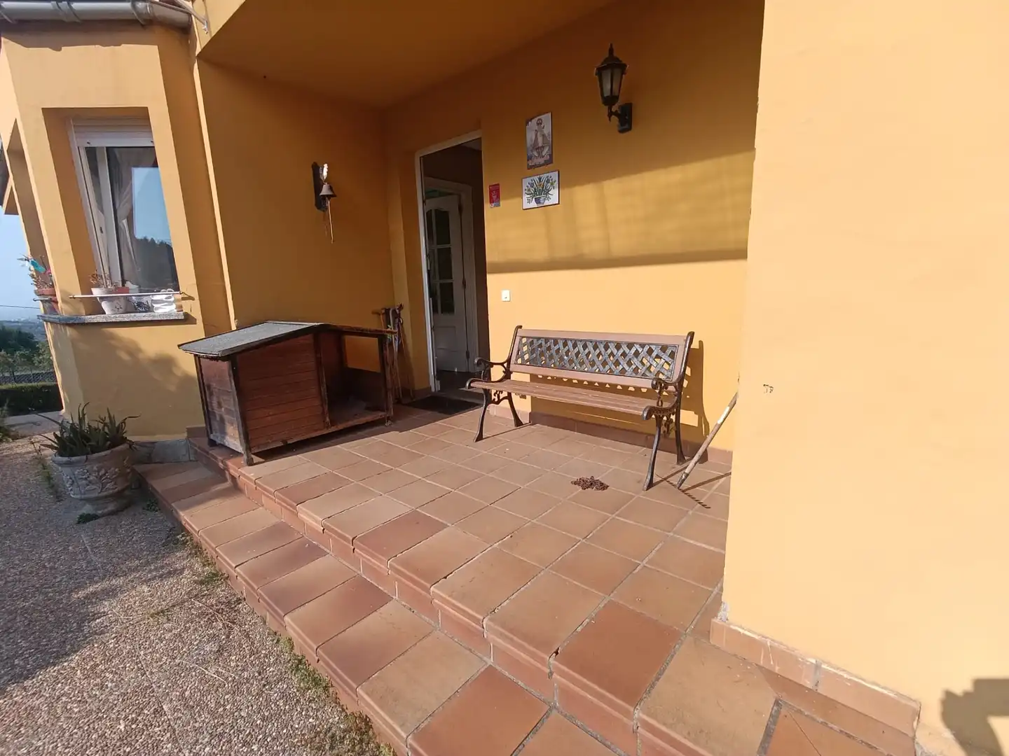 Terraza de Casa o chalet en venta en Gijón  con Calefacción, Jardín privado y Parquet