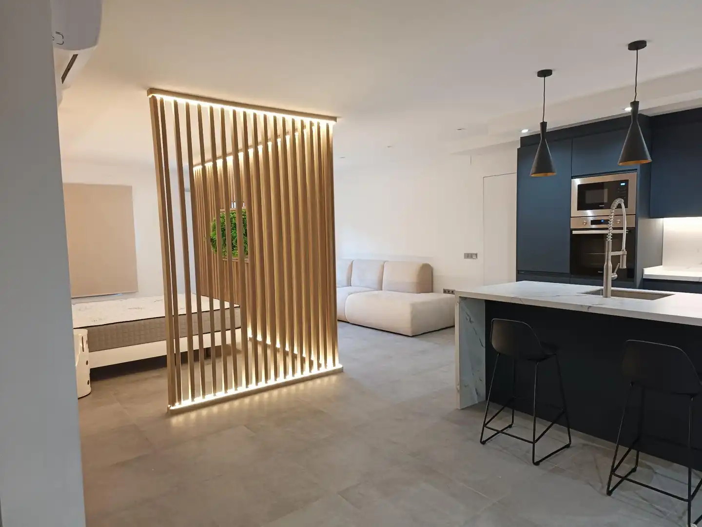 Wohnung zur Miete in Castellón de la Plana / Castelló de la Plana mit Klimaanlage und Heizung