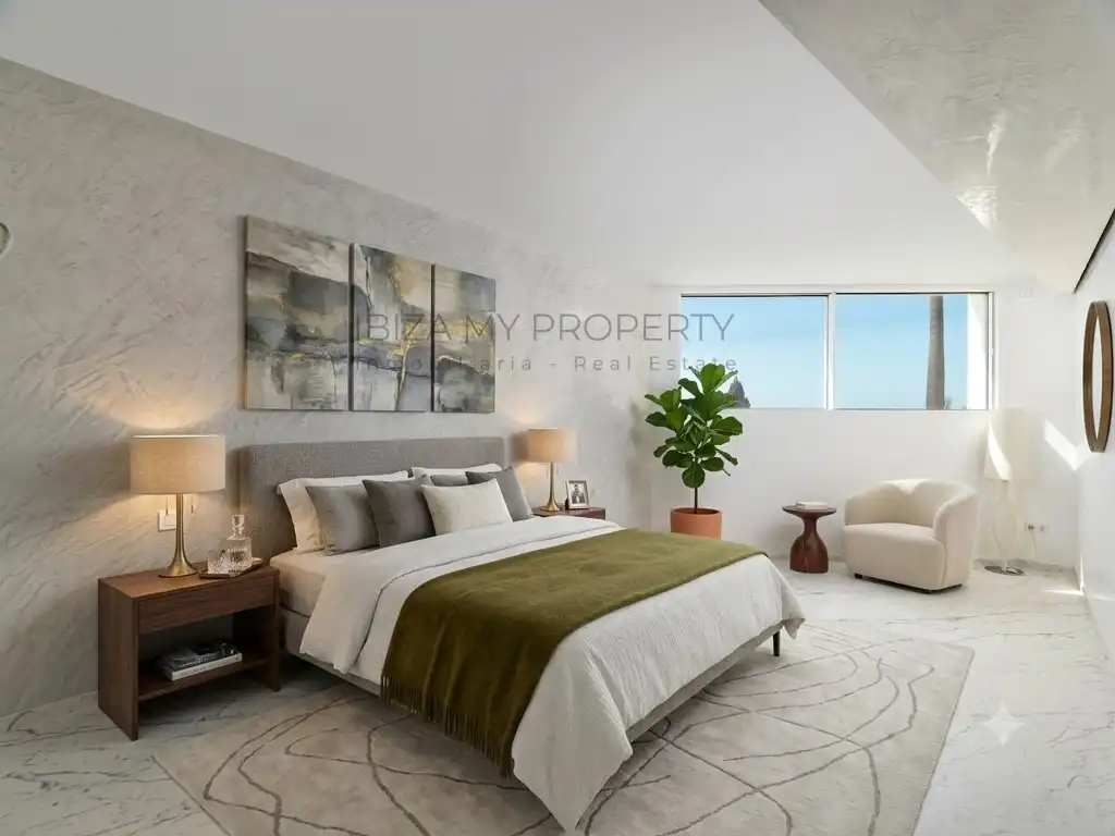 Habitación de Casa o chalet en venta en Santa Eulària des Riu con Aire acondicionado, Trastero y Piscina