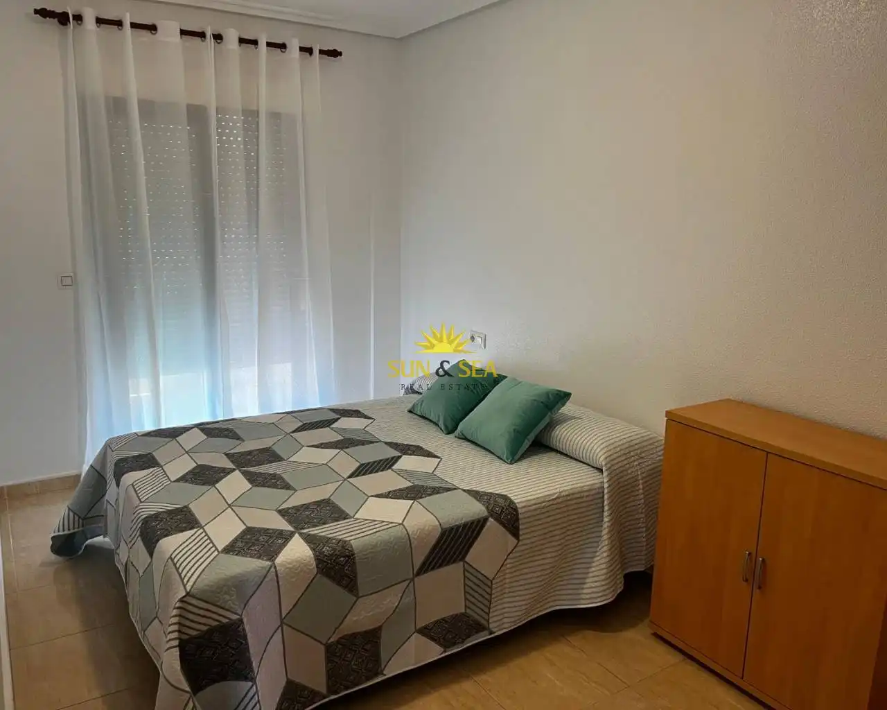 Bedroom of Apartments for rent in Orihuela  with Air Conditioner, Heating and Private garden