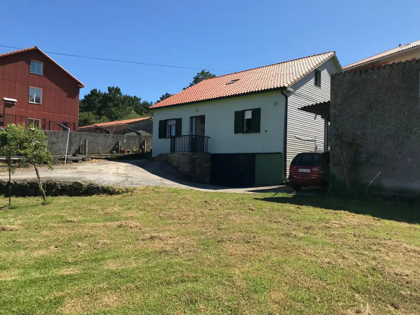 Vista exterior de Casa o chalet en venta en Porto do Son con Calefacción, Amueblado y Balcón