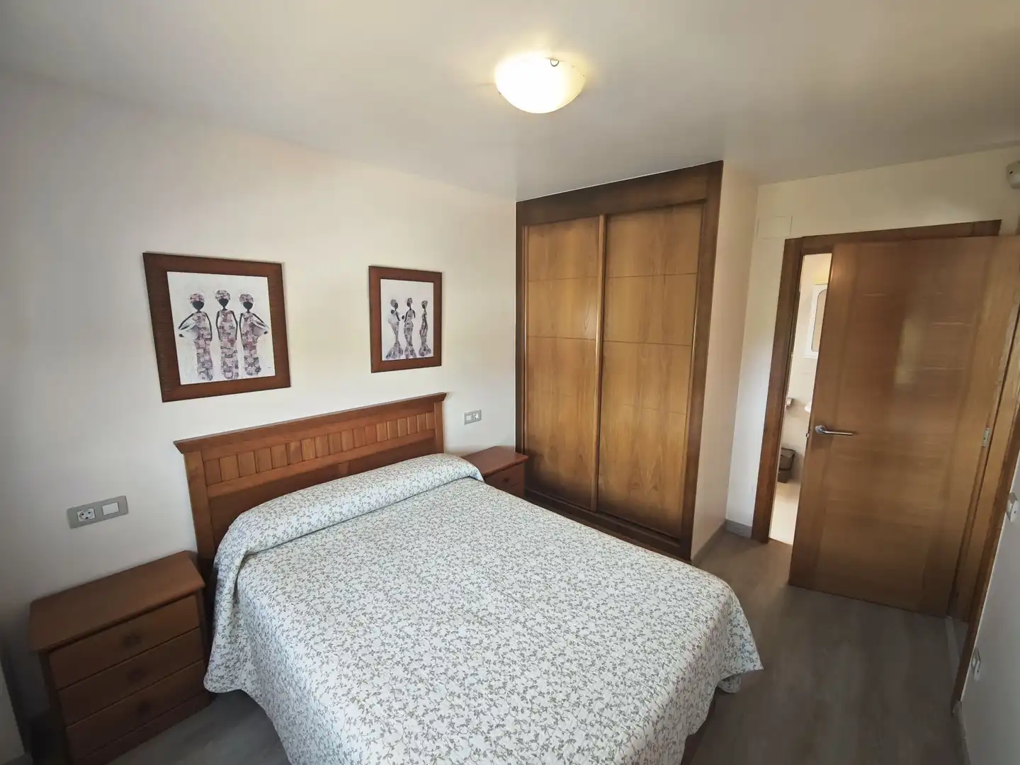 Bedroom of Flat for sale in Llanes  with Heating, Storage room and Furnished