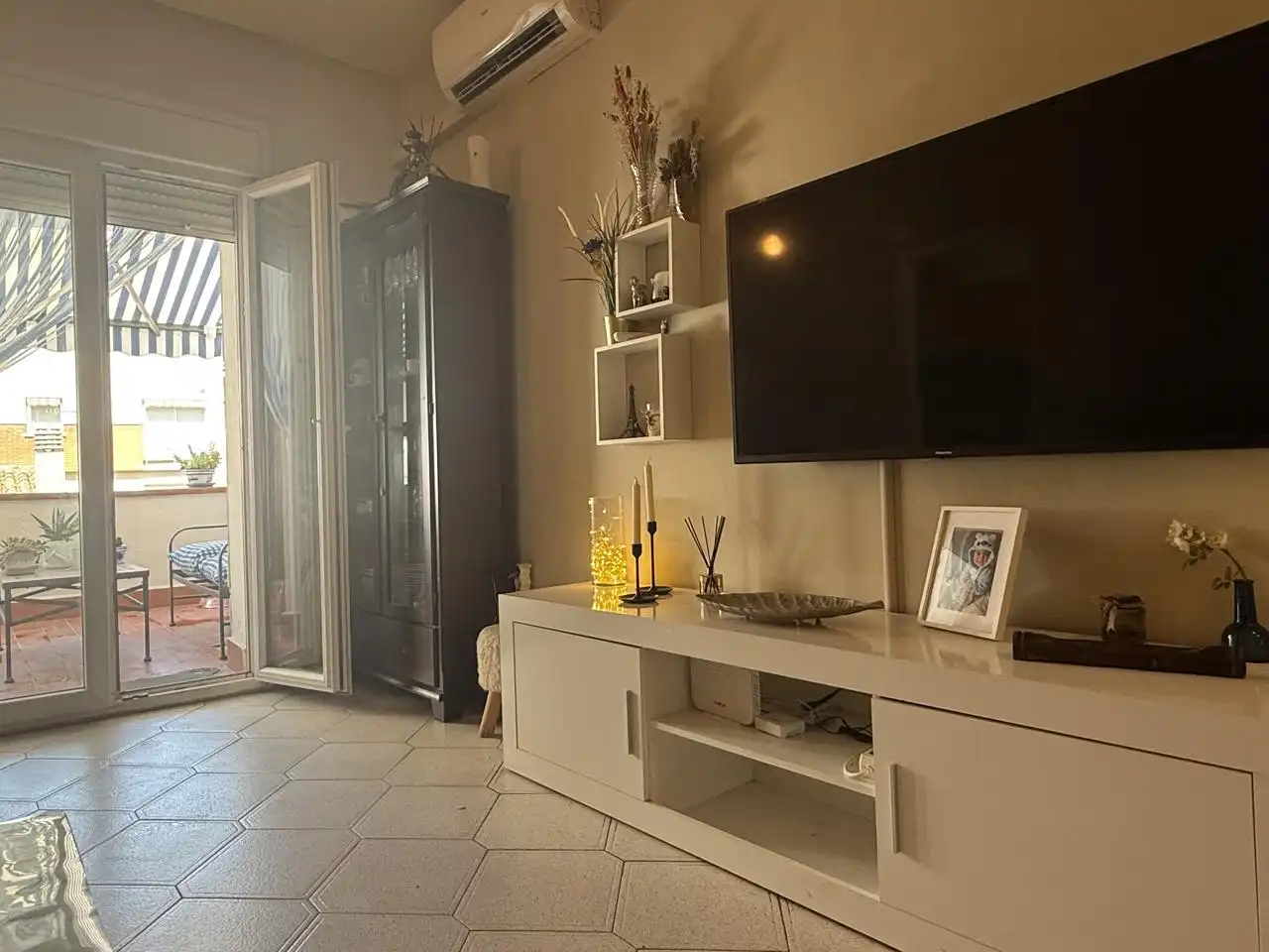 Sala de estar de Piso en venta en Centre