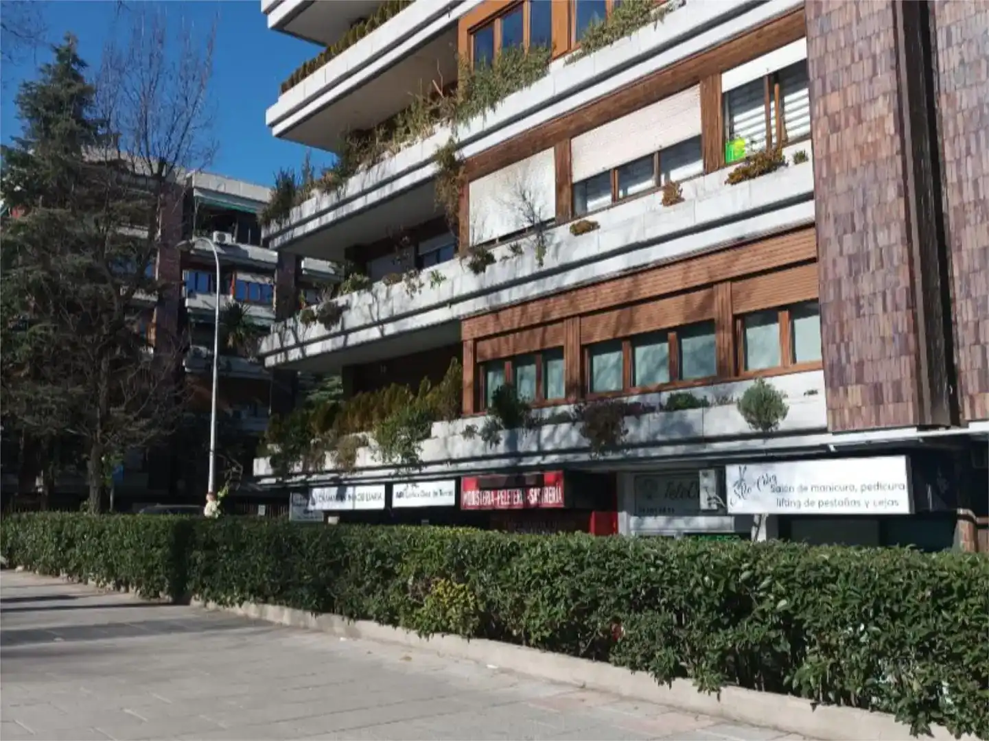 Vista exterior de Pis en venda en  Madrid Capital amb Aire condicionat, Terrassa i Piscina