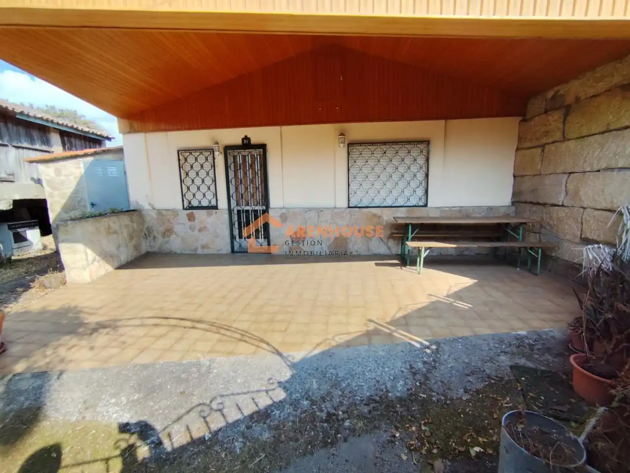 Jardín de Casa o chalet en venta en Ourense Capital  con Calefacción, Jardín privado y Trastero