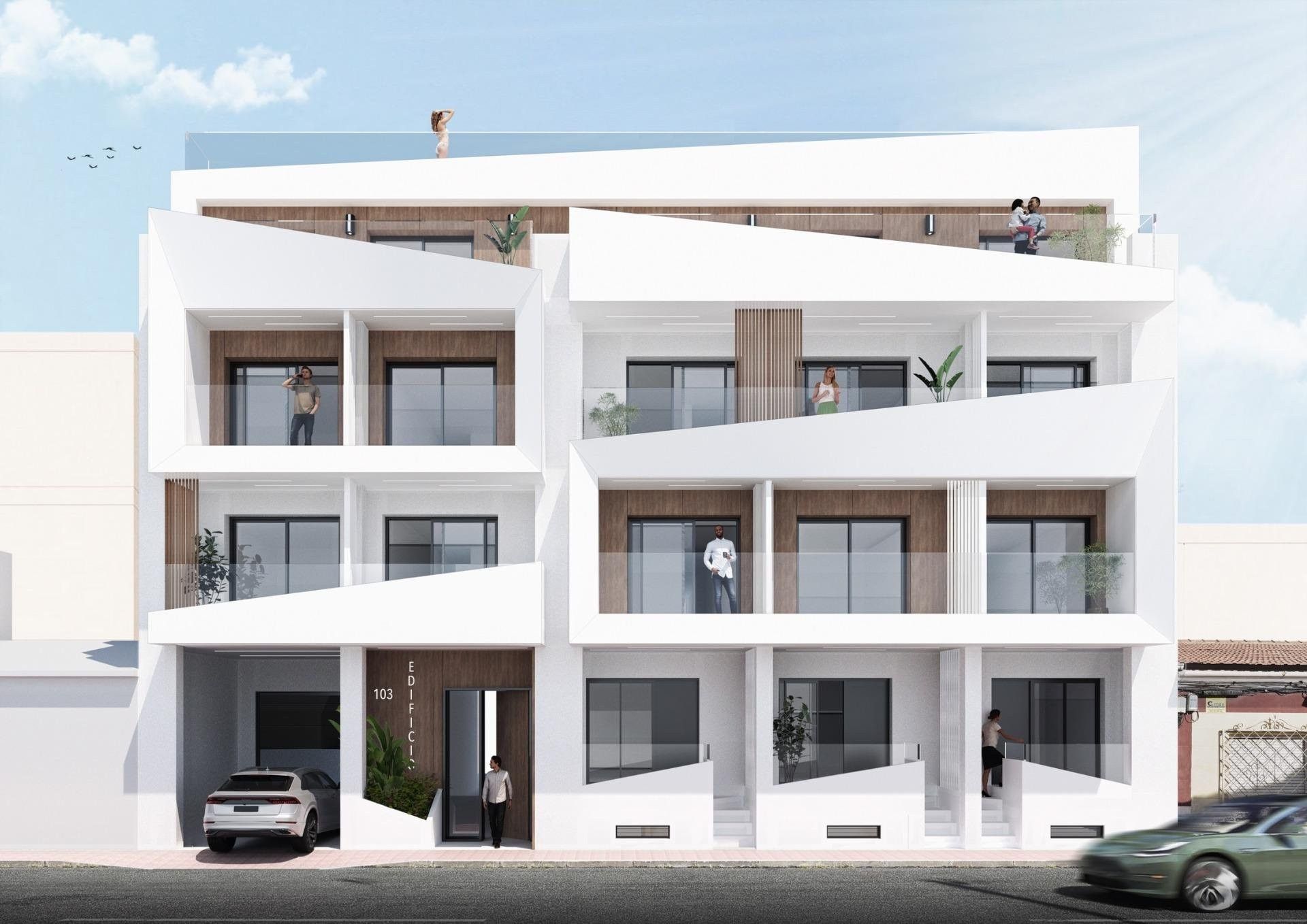 Exterior view of Attic for sale in Torrevieja  with Terrace and Swimming Pool